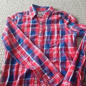 Men's size M hollister button up shirt